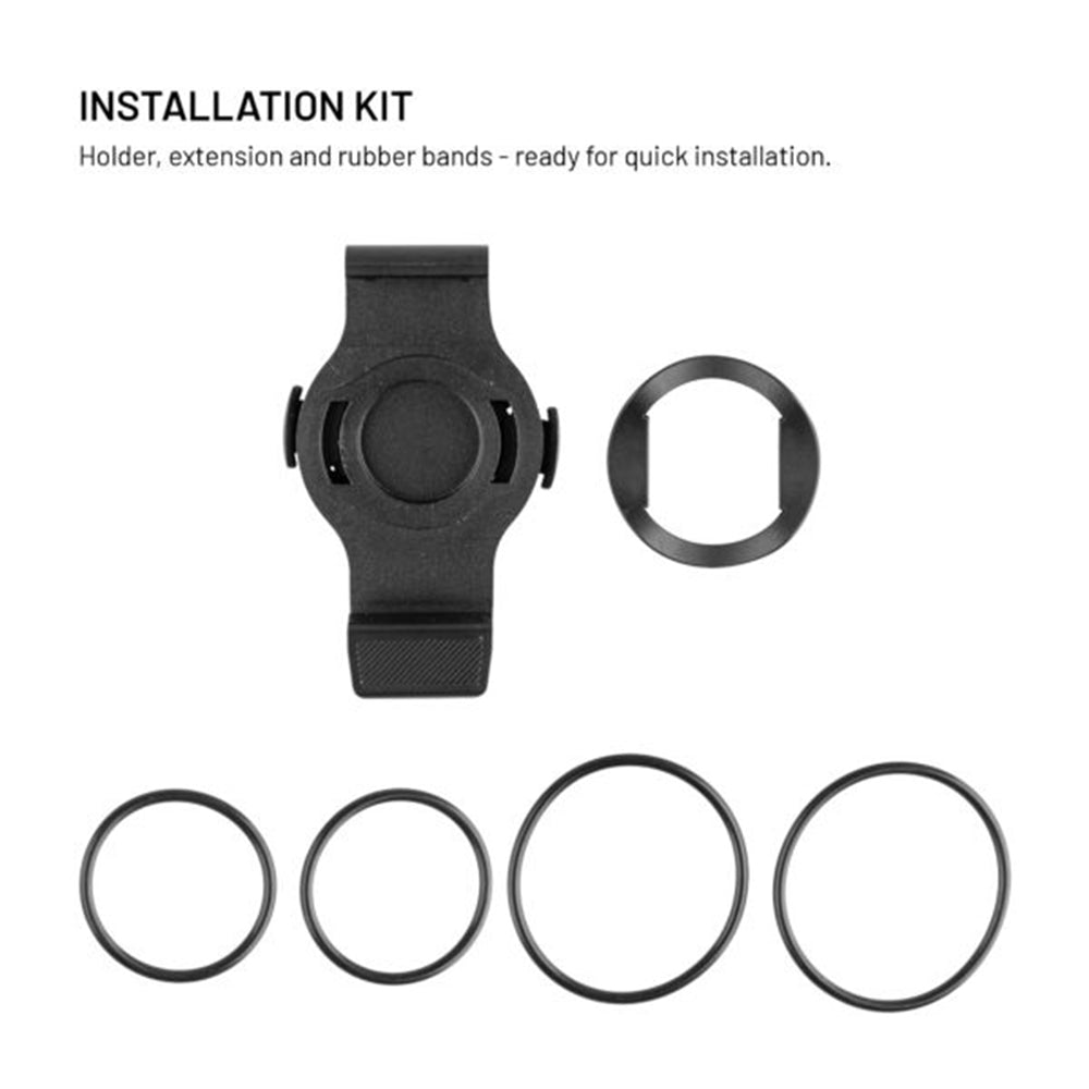 Support Vélo Fixed pour Garmin Watch 22mm / Edge Computer, Noir