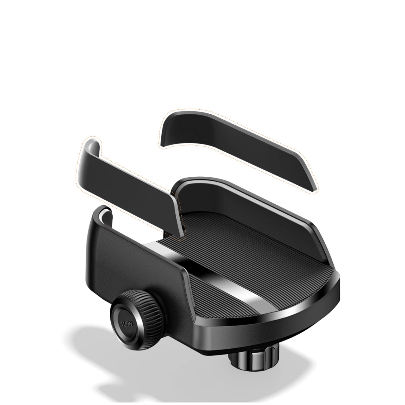 Support Vélo Moto Joyroom JR-ZS431, 4.7 pouces - 7 pouces, Noir
