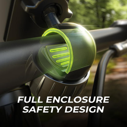 Support Vélo Lisen, 4.5 pouces - 7 pouces, Noir YL0423080007