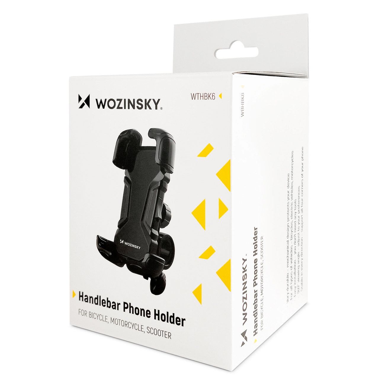 Fahrrad- und Motorradhalter WZK WBHBK6, Universal, Schwarz