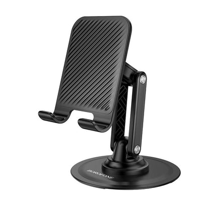 Support de bureau Borofone BH128 Admirado, 4,5 pouces - 7 pouces, Noir