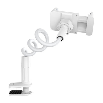 Support de bureau Borofone BH23 Bright Shell, 4,5 pouces - 6,5 pouces, Blanc