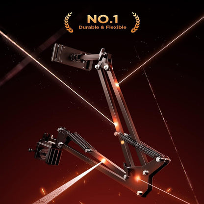 Support de Bureau Lisen pour Téléphone / Tablette, 4.7 pouces - 12.9 pouces, Noir YL0223060007