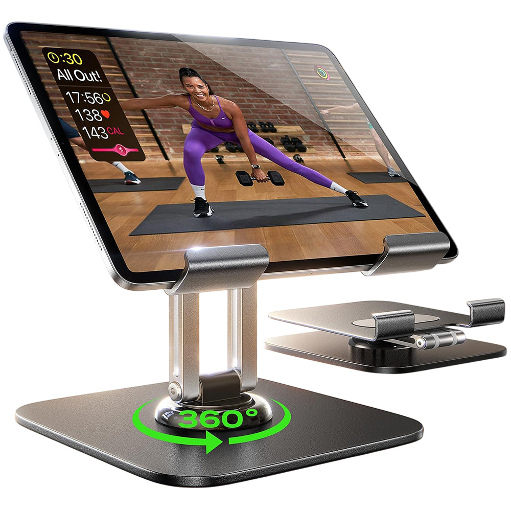 Support de bureau Lisen Q18 pour téléphone / tablette, 4.7 pouces - 12.9 pouces, Noir YL0423120002