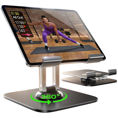 Support de bureau Lisen Q18 pour téléphone / tablette, 4.7 pouces - 12.9 pouces, Noir YL0423120002