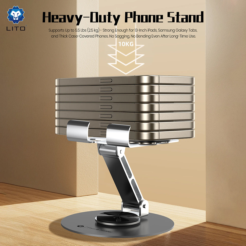 Bürohalterung Lito LT-H01, Universal, Grau