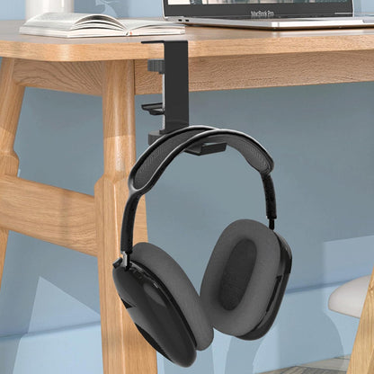 Supporto da scrivania Techsuit DH2 per cuffie / borsa, Nero