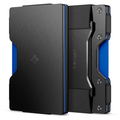 Supporto con Protezione RFID Spigen S per Carte di Pagamento, Nero AMP02898