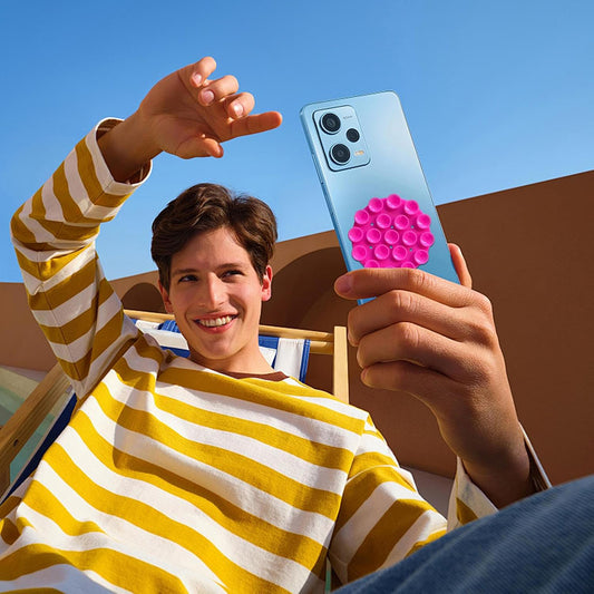 Supporto con Ventose Techsuit SP-CUP, Rosa