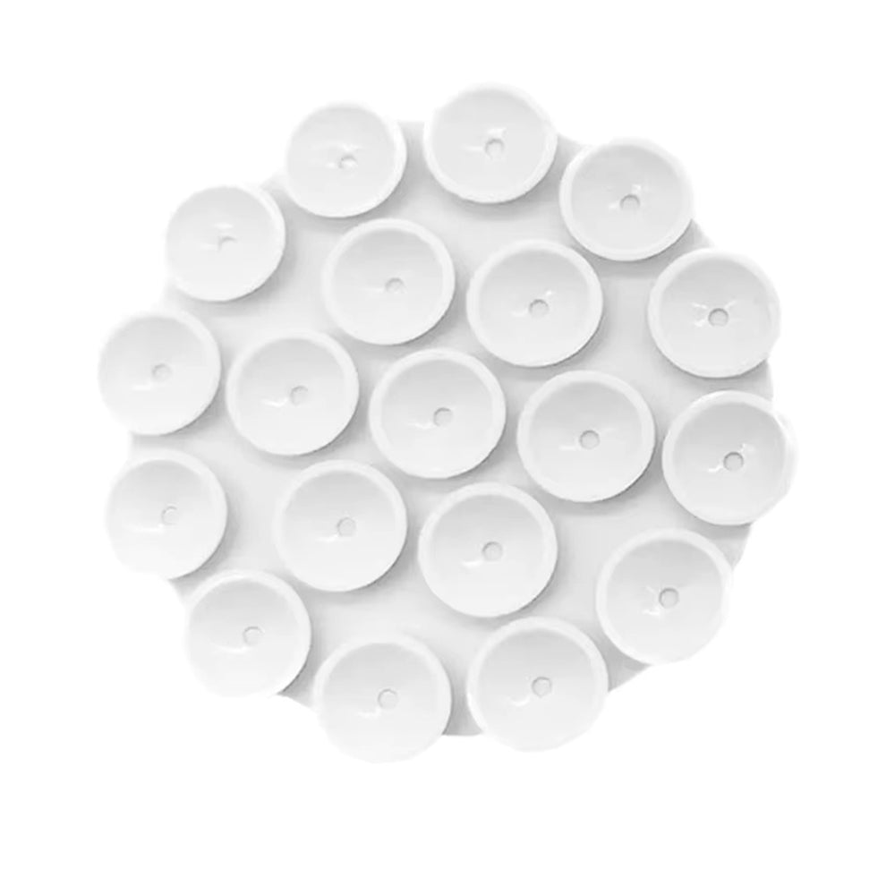 Supporto con Ventose Techsuit SW-CUP, Bianco