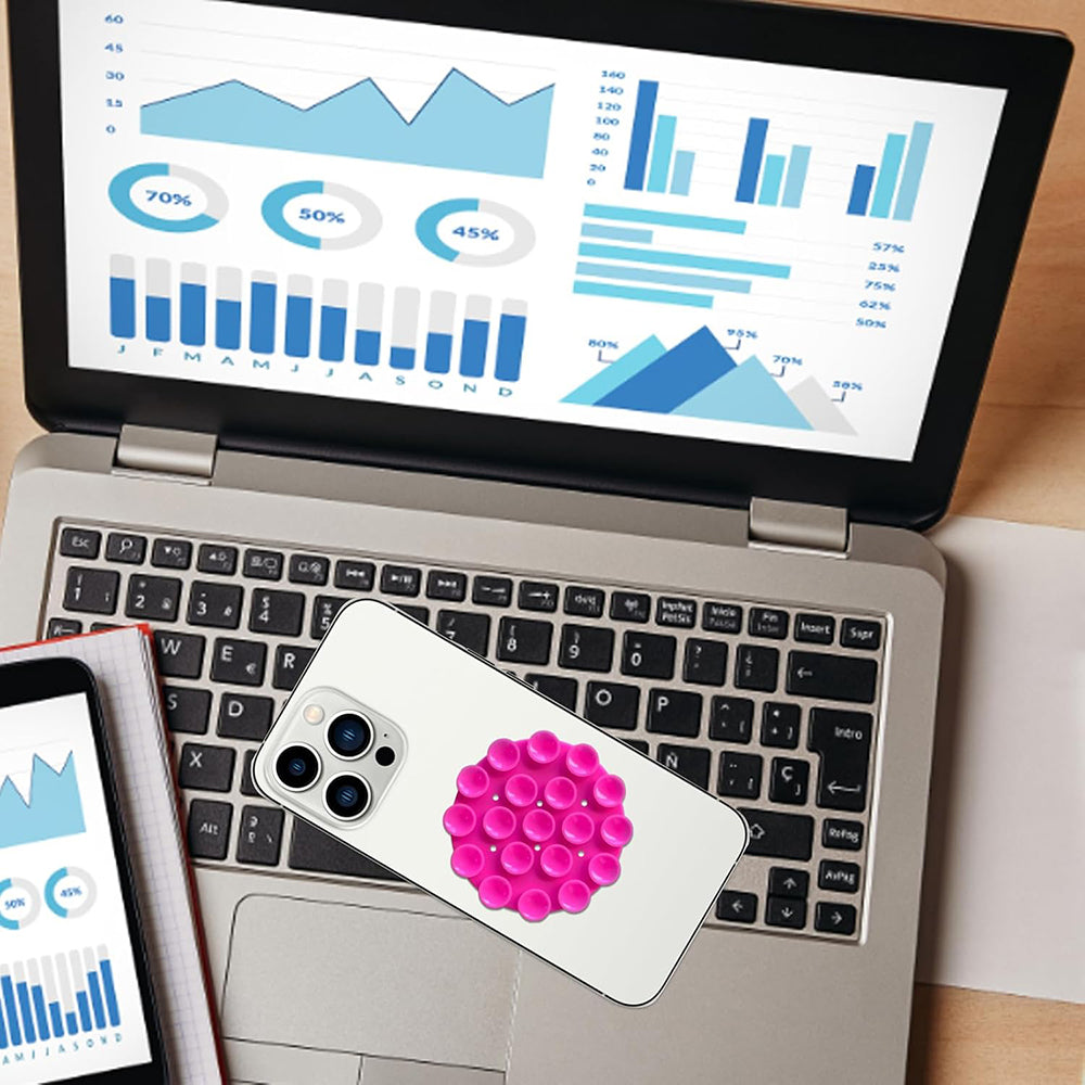 Supporto con Ventose Techsuit SY-CUP, Giallo