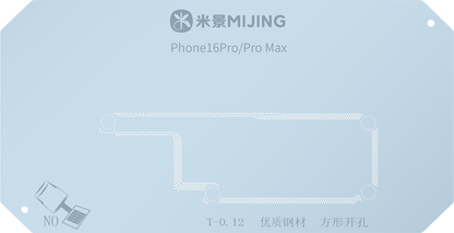 Support de Travail Reballing Mijing Z20 pour Apple iPhone 16 Series