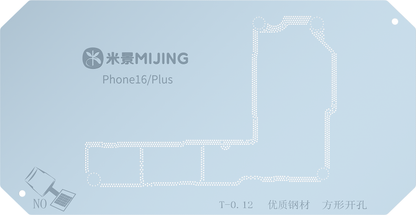 Support de Travail Reballing Mijing Z20 pour Apple iPhone 16 Series