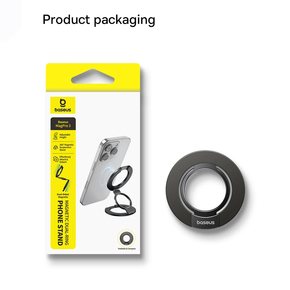 Baseus MagPro 3 Ring Holder, Black Z0004803