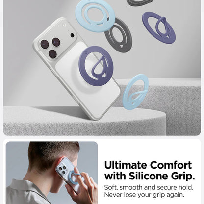 Spigen Dual Pop Universal Ringhalter, Blau AMP11368