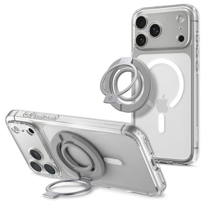 Spigen Dual Pop Mag S Ringhalter, Universal, Grau AMP11736