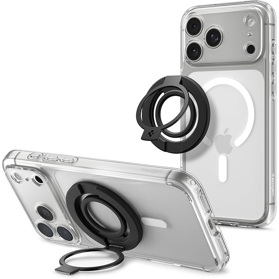 Supporto Anello Spigen Dual Pop Mag S, Universale, Nero AMP11735
