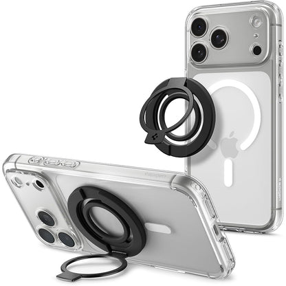 Supporto Anello Spigen Dual Pop Mag S, Universale, Nero AMP11735
