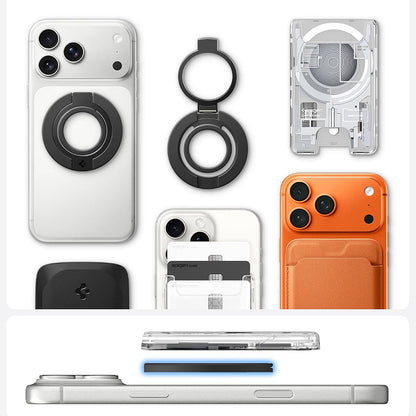 Supporto Anello Spigen Dual Pop Mag S, Universale, Nero AMP11735