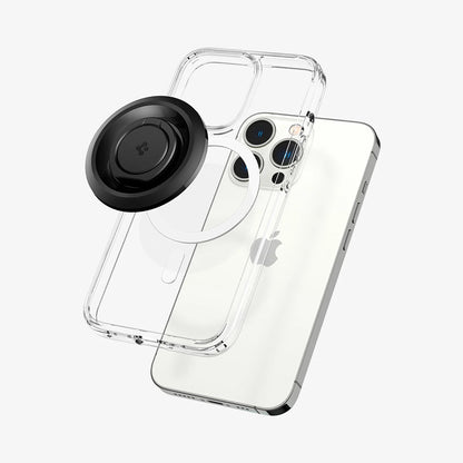 Spigen O-Mag OM100 Ringhalterung, Universal, Schwarz AMP03120