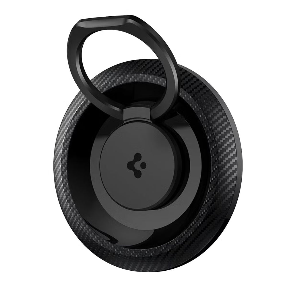 Spigen O-Mag OM100 Carbon Ringhalterung, Universal, Schwarz AMP05505