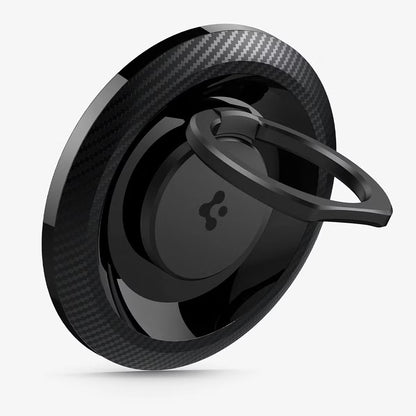 Spigen O-Mag OM100 Carbon Ringhalterung, Universal, Schwarz AMP05505