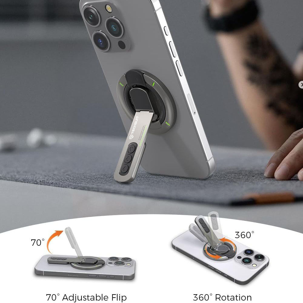 Techsuit SB1 Ringhalter, Grau