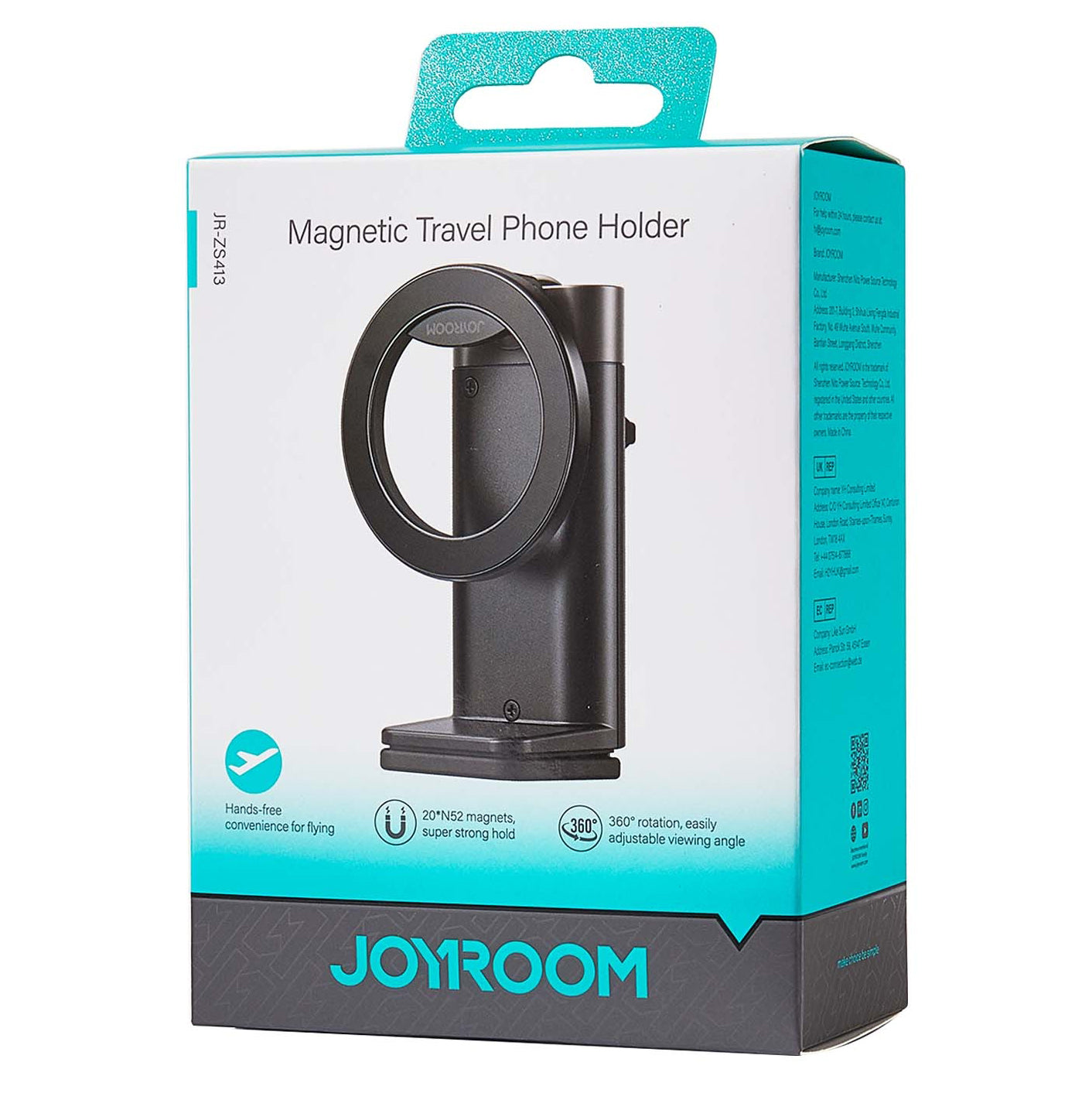 Supporto Magnetico Joyroom JR-ZS413, 4.7inch - 7inch, Nero