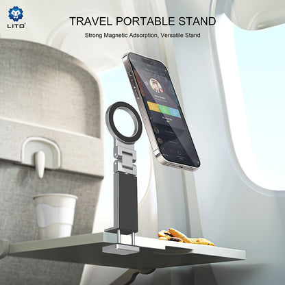 Support Magnétique Lito LH01, Universel, Gris