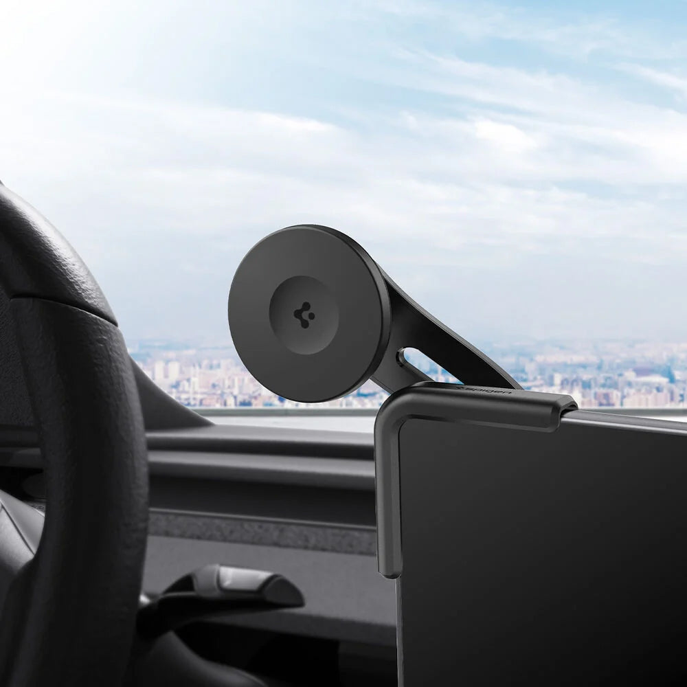 Support Magnétique Spigen OneTap pour Navigation Tesla, Universel, Noir ACP07869