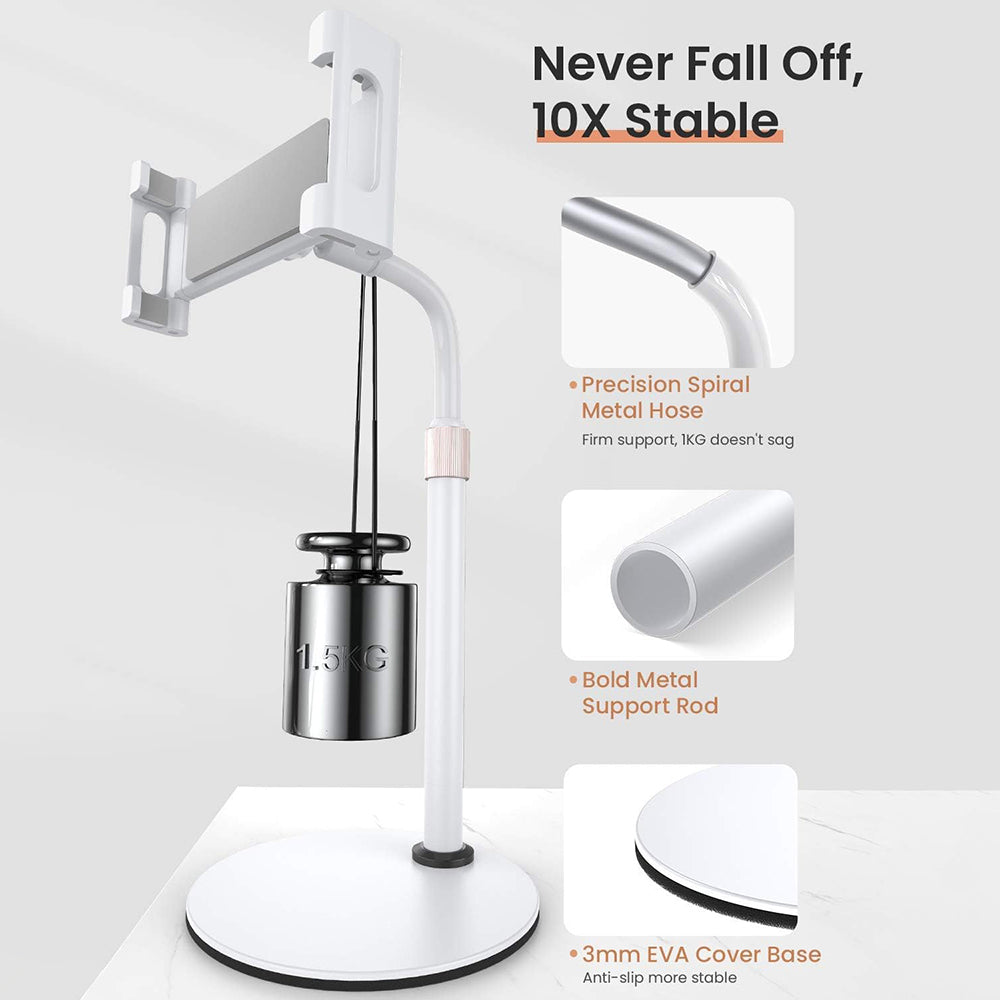 Lisen Desk Stand for Phone / Tablet, 4.7inch - 12.9inch, Black YL0420050002