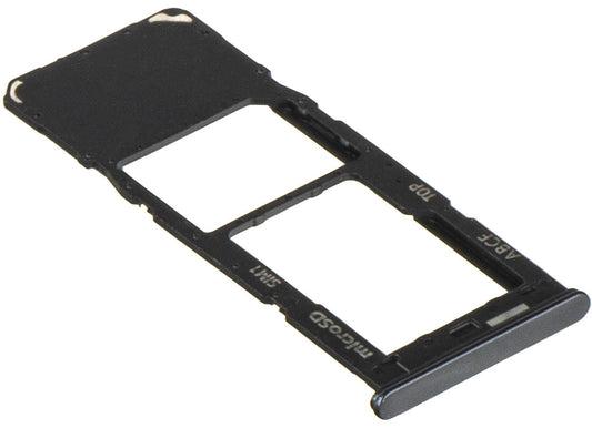 Support SIM - Carte Samsung Galaxy A23 5G A236 / A23 A235, SIM simple, Noir