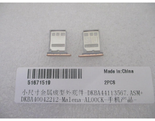 Supporto SIM Huawei Pura 90s Pro, arancione (Orange Soda), Service Pack 51671519