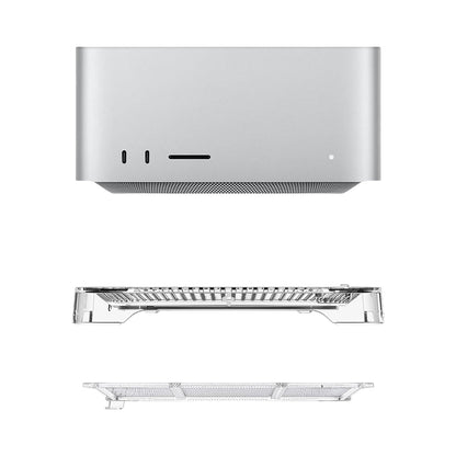 Supporto Spigen LD202 per Apple Mac Studio, trasparente AMP04796
