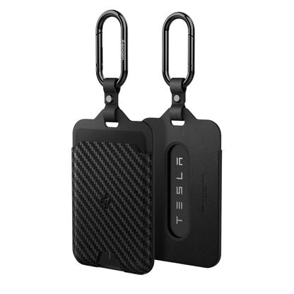Supporto Spigen per Carte di Pagamento e Chiave Card Tesla, Set 2 pezzi, Nero ACP08794