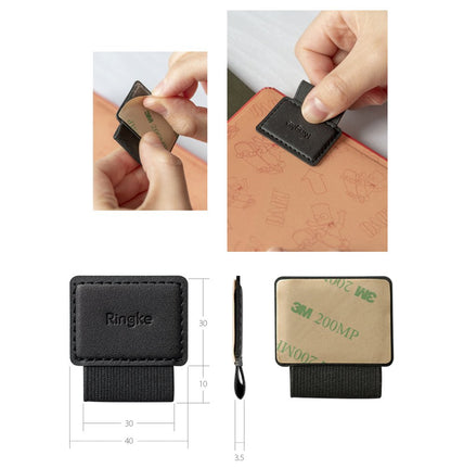 Touch Pen Halter von Ringke, Schwarz