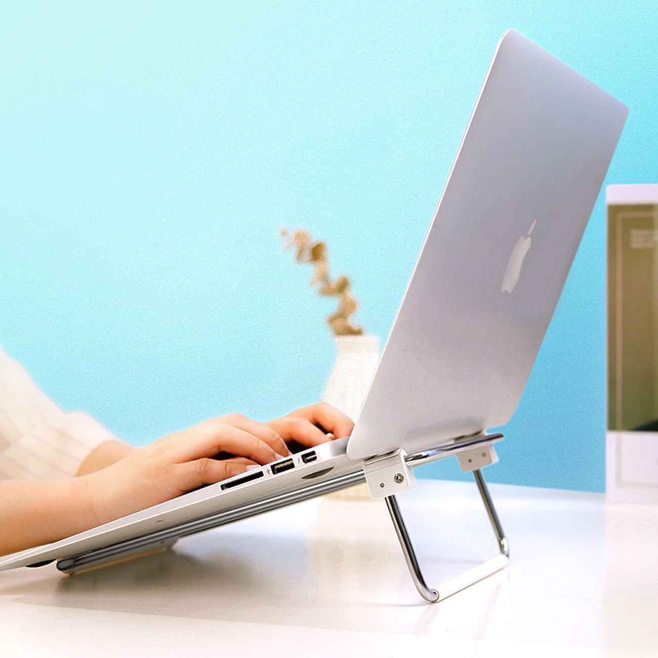 UGREEN LP230 Laptop-Ständer | Aluminium | Höhenverstellbar | Silber