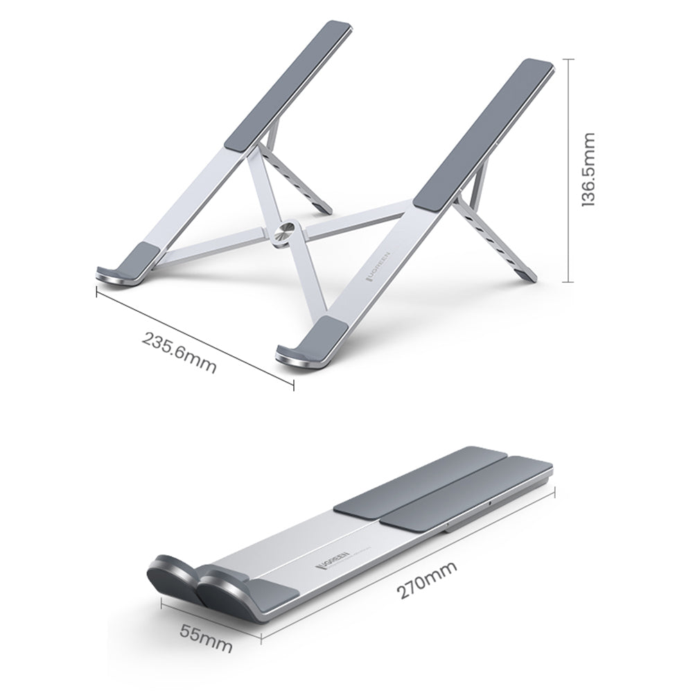 UGREEN LP451 Stand for Laptop up to 17.3inch, Silver