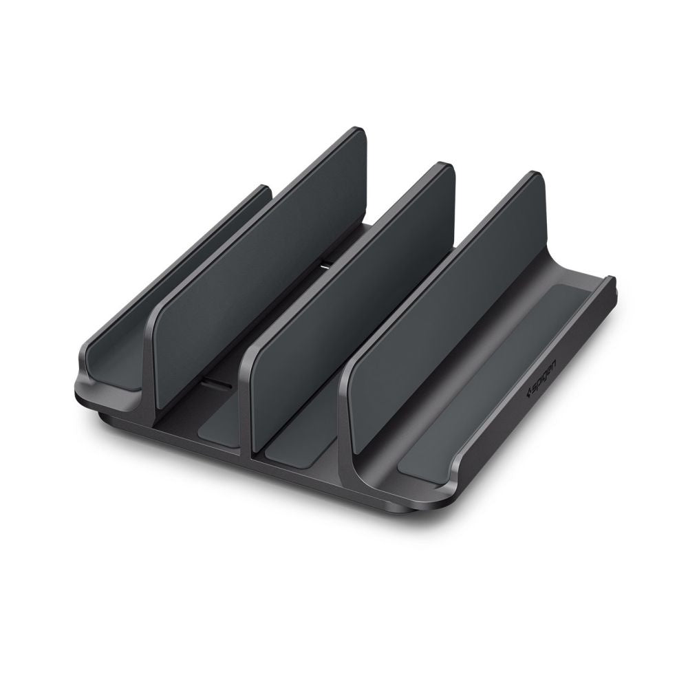 Spigen LD208S4 Two Vertical Stand for Laptop with thickness 14mm - 27mm, Grey