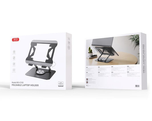 Supporto XO Design C153 per Laptop max. 17.3inch, Nero