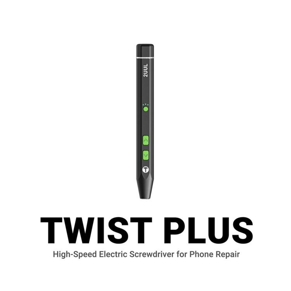Elektrischer Schraubendreher 2UUL Twist Plus, Schwarz