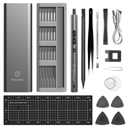 Cacciavite Elettrico King'sdun, 62in1, Grigio