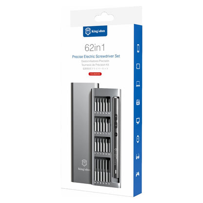 Cacciavite Elettrico King'sdun, 62in1, Grigio