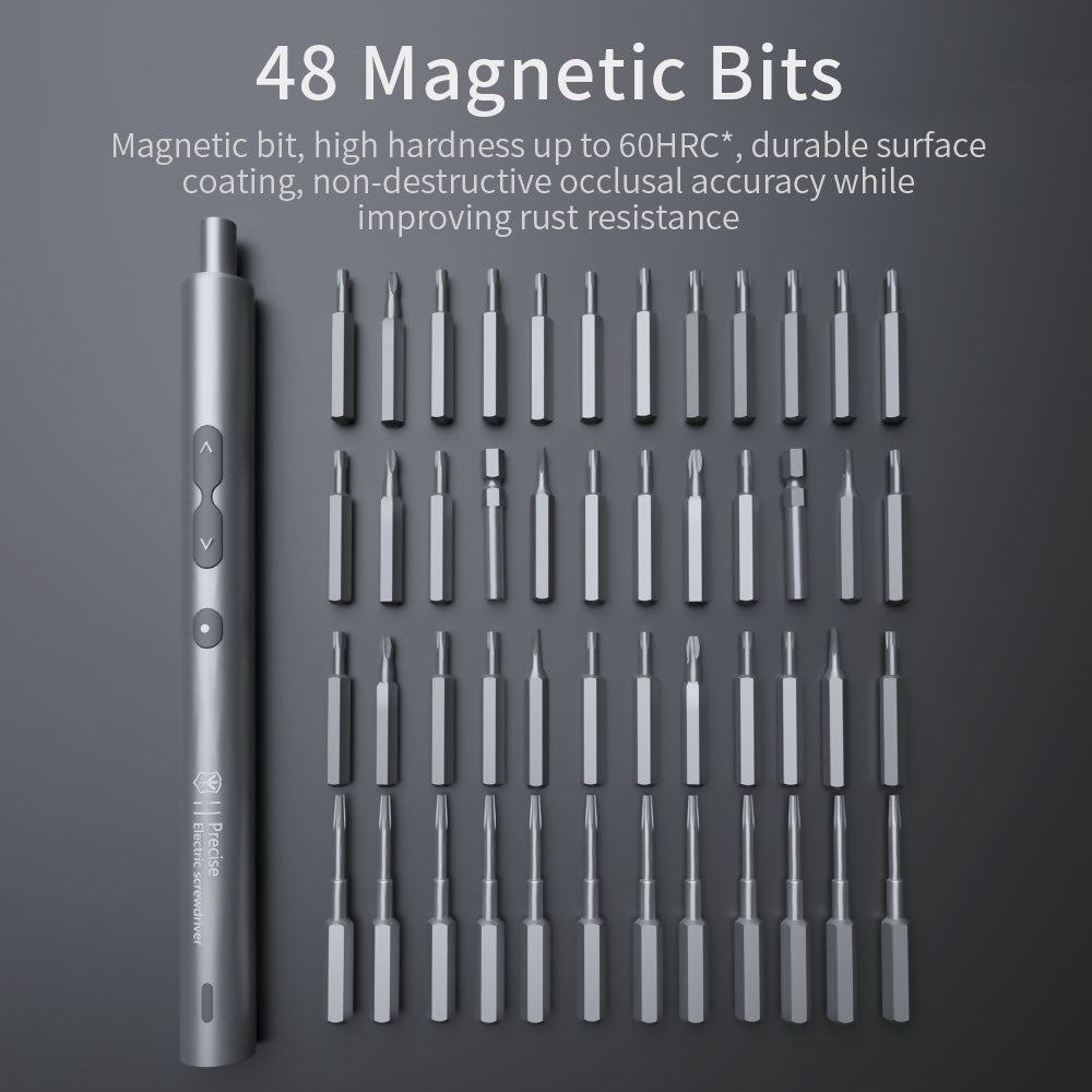 Cacciavite Elettrico King'sdun, 62in1, Grigio