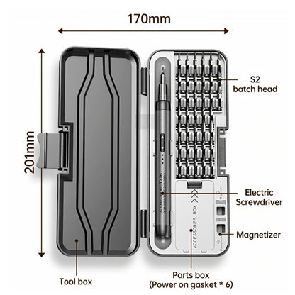 Cacciavite Elettrico OEM J1, 46in1, Blu