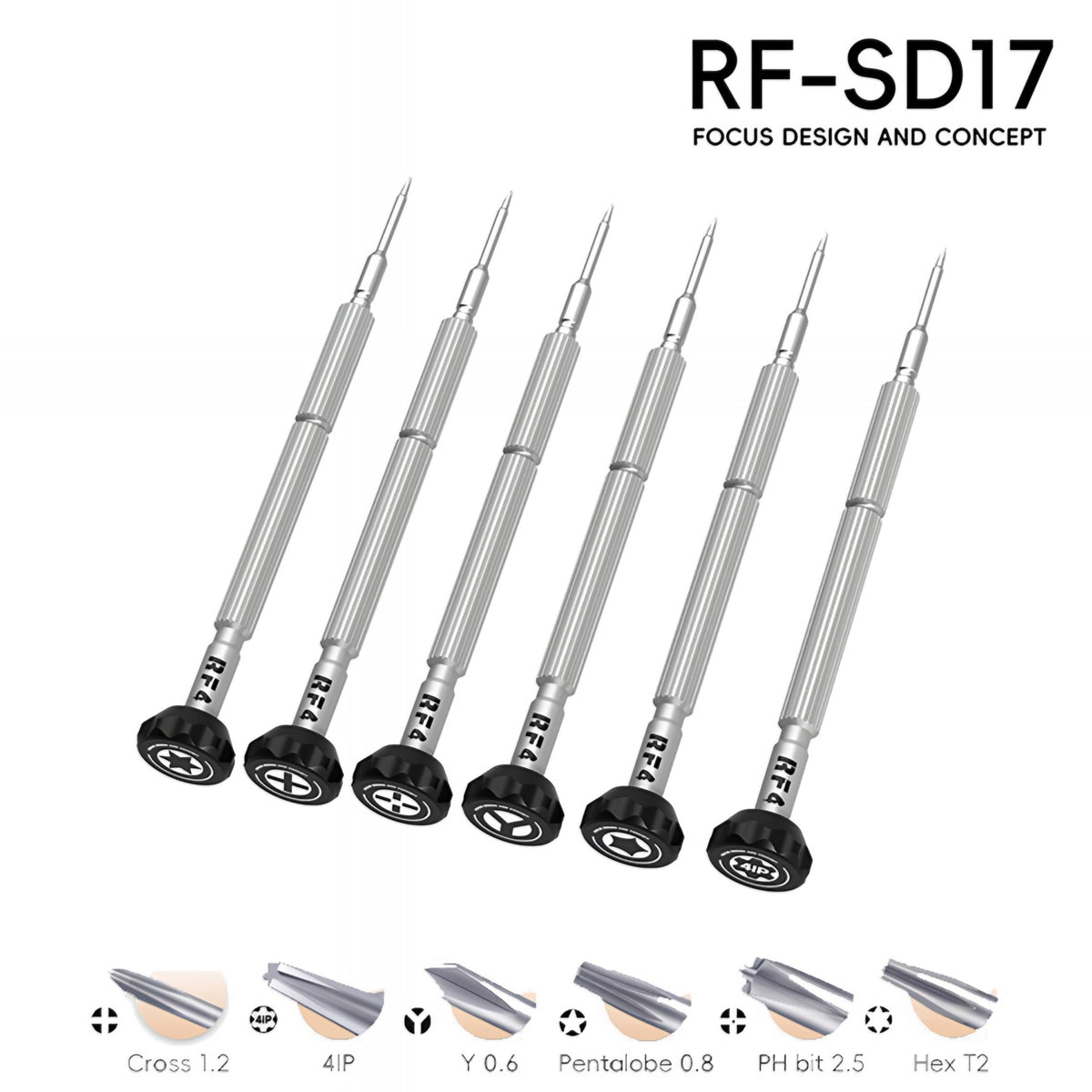 Cacciavite RF4 RF-SD17 Mini, 6in1
