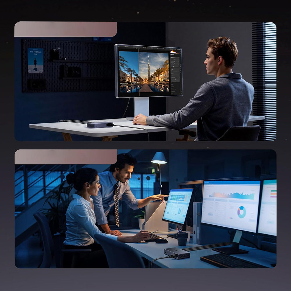 UGREEN CM741 Netzwerkswitch (35371EU), Grau