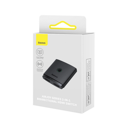 Switch Video HDMI Baseus AirJoy Bidirectional, Schwarz B01331105111-00