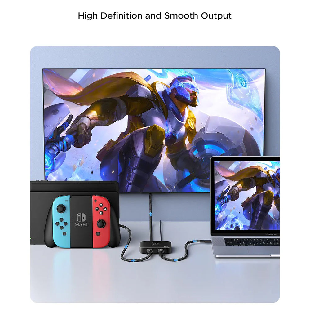 Switch Video HDMI UGREEN 65877, Schwarz