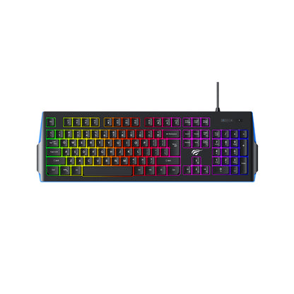 HAVIT KB866L Gaming Keyboard, RGB, 1.4m, Black Red